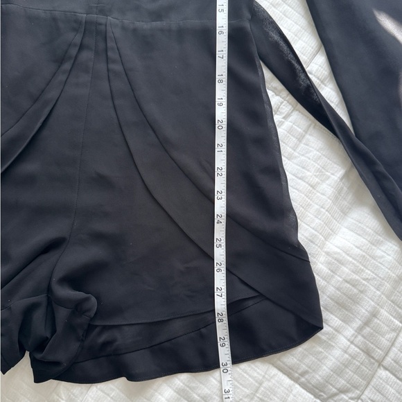 Express black v neck romper, size 2 - Picture 7 of 9